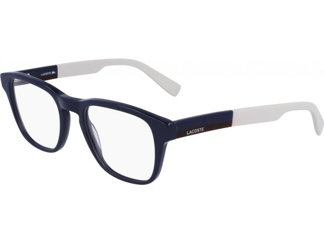 LACOSTE L2909 410,  BLUE NAVY, CLEAR