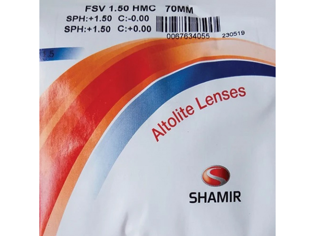 Shamir Altolite 1.50 Tintable UC -   (uncoated)