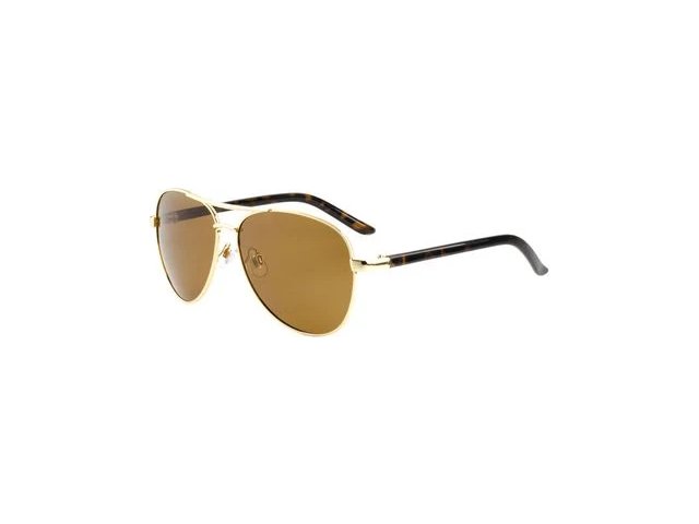 TROPICAL ON THE DOCK PLZD GLD-TRT,  POLARIZED SOLID BROWN