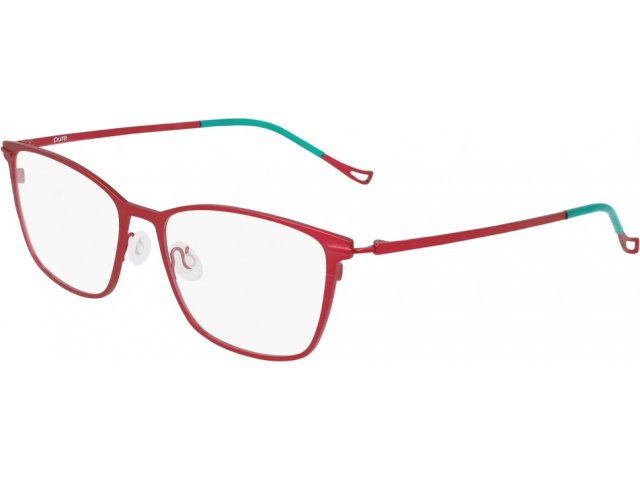 PURE P-5009 601,  MATTE RED, CLEAR