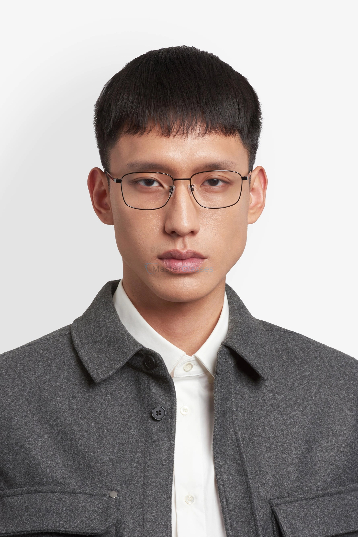  HUGO BOSS 1871/F V81 Dark Ruthenium Black