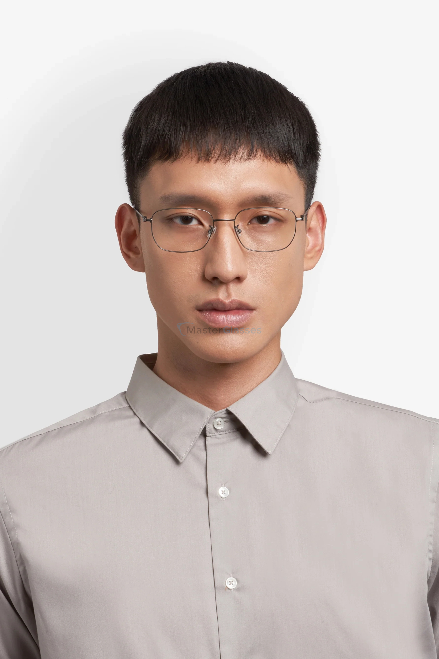  HUGO BOSS 1875/F SVK Matte Ruthenium Black