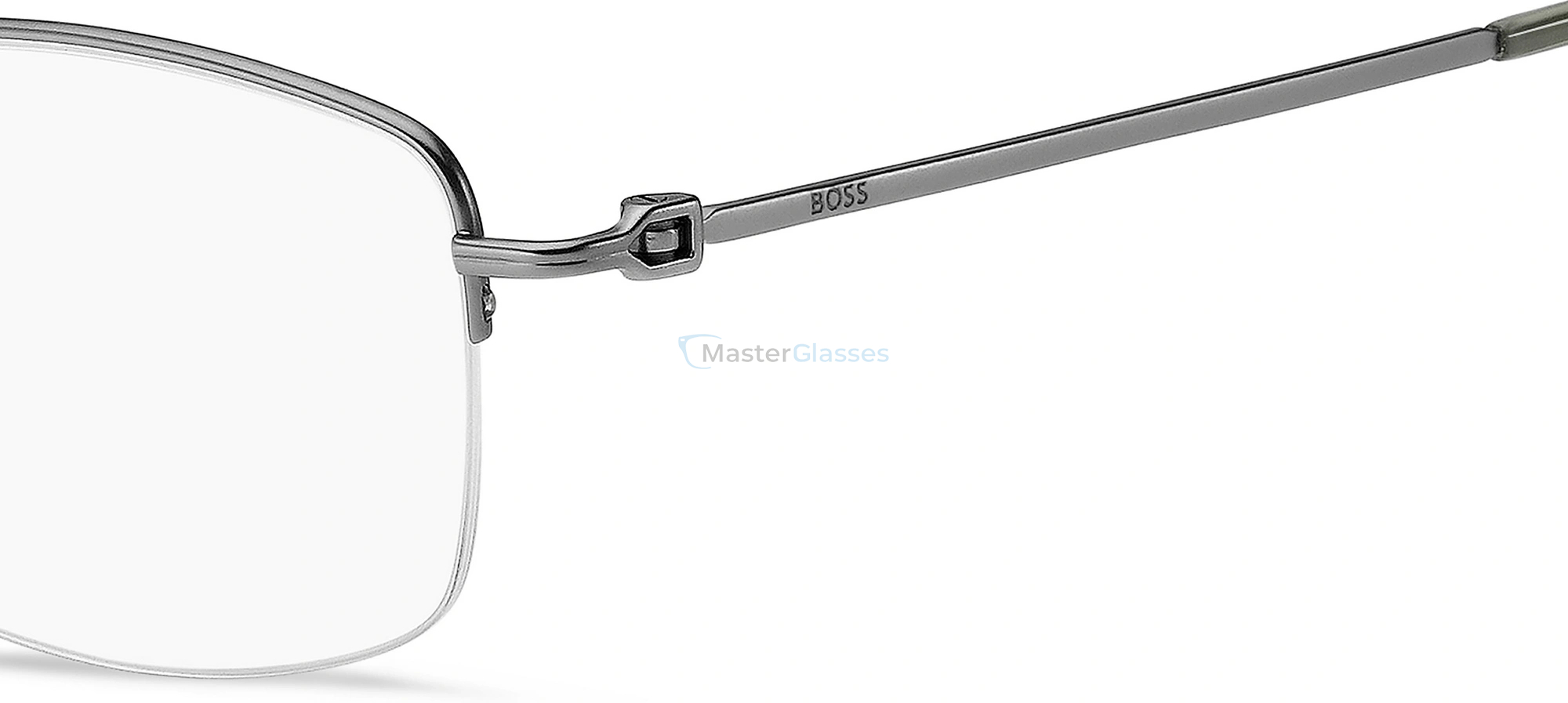  HUGO BOSS 1877/F R81 Matte Ruthenium
