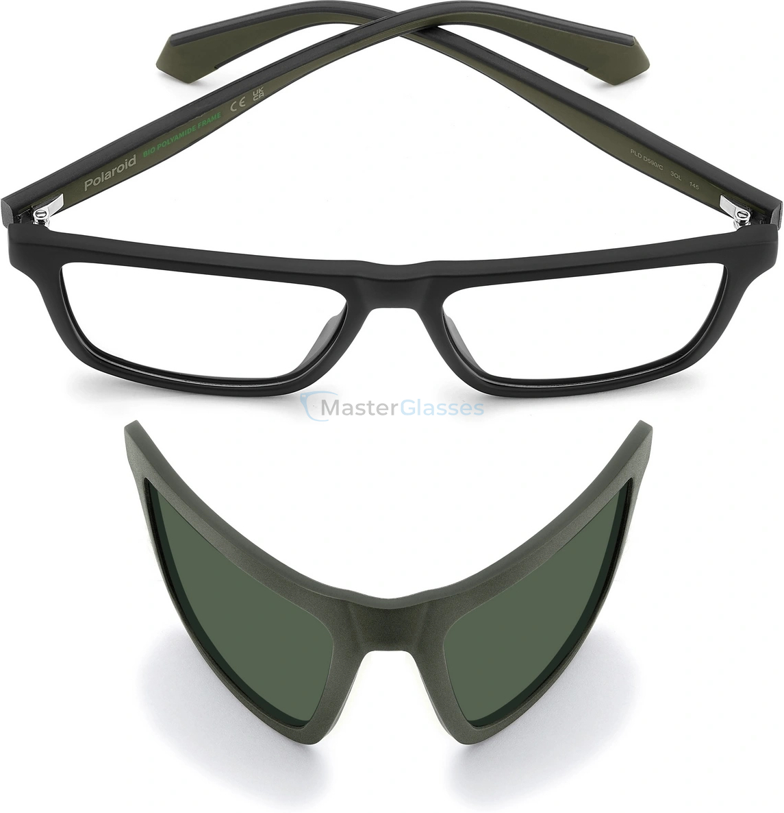     POLAROID PLD D590/C 3OL Matte Black Green