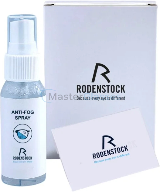 Набор по уходу за очками Rodenstock, спрей Anti-Fog, салфетка