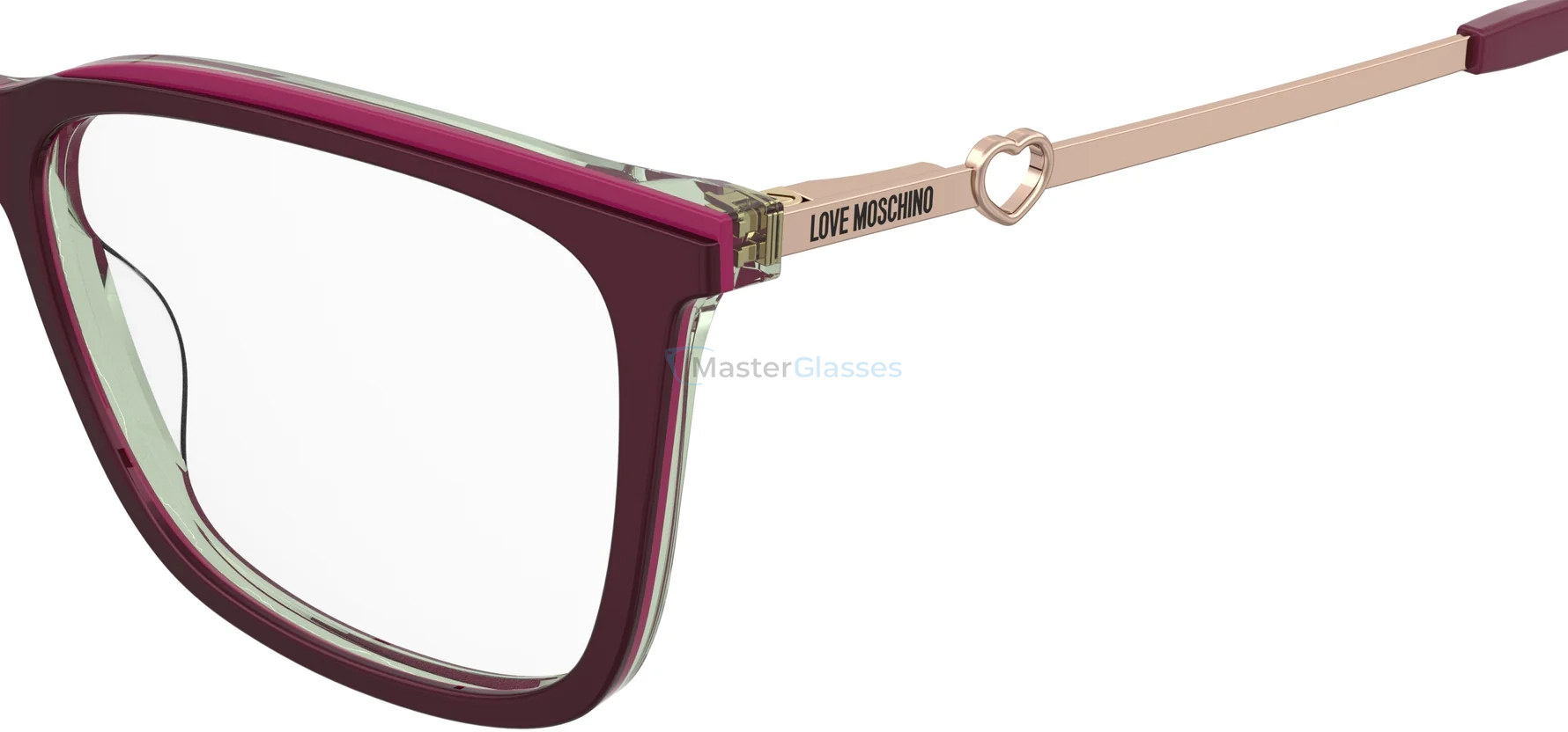  MOSCHINO LOVE MOL665 9KF Burgundy Multicolor