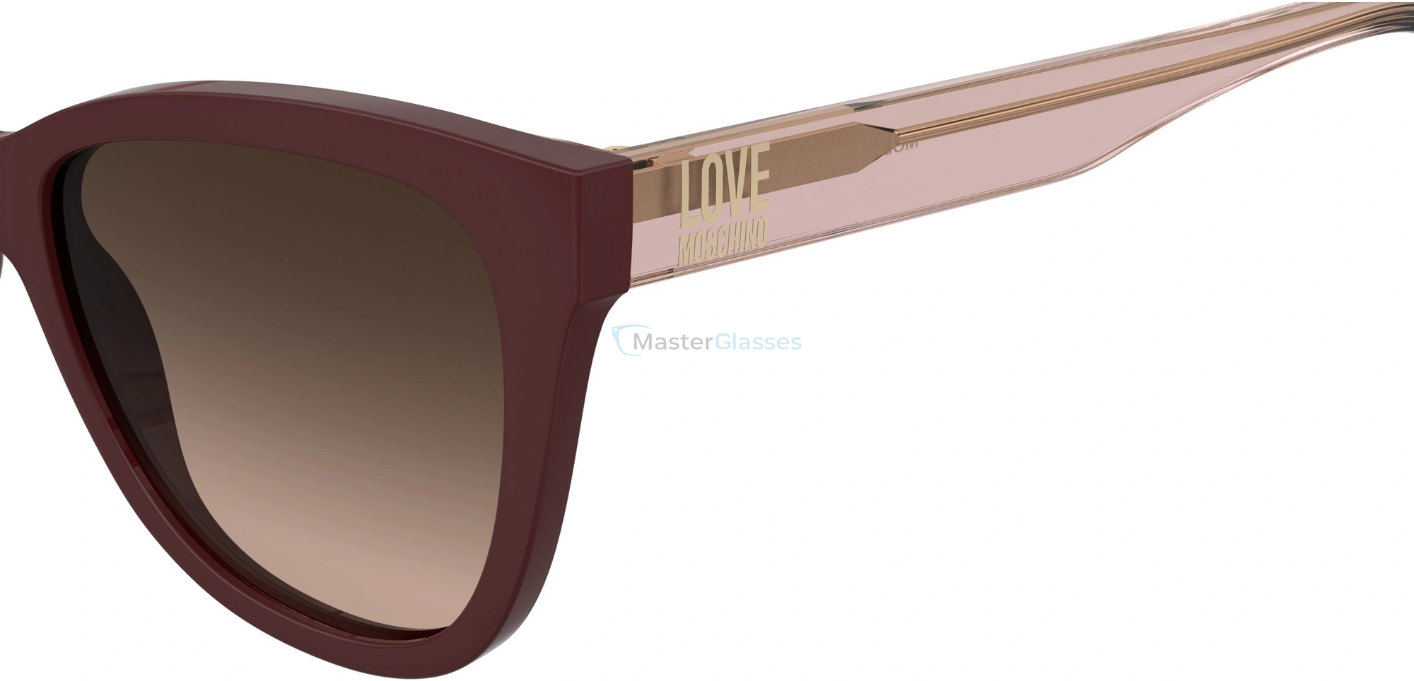  MOSCHINO LOVE MOL097/S LHF Burgundy 2