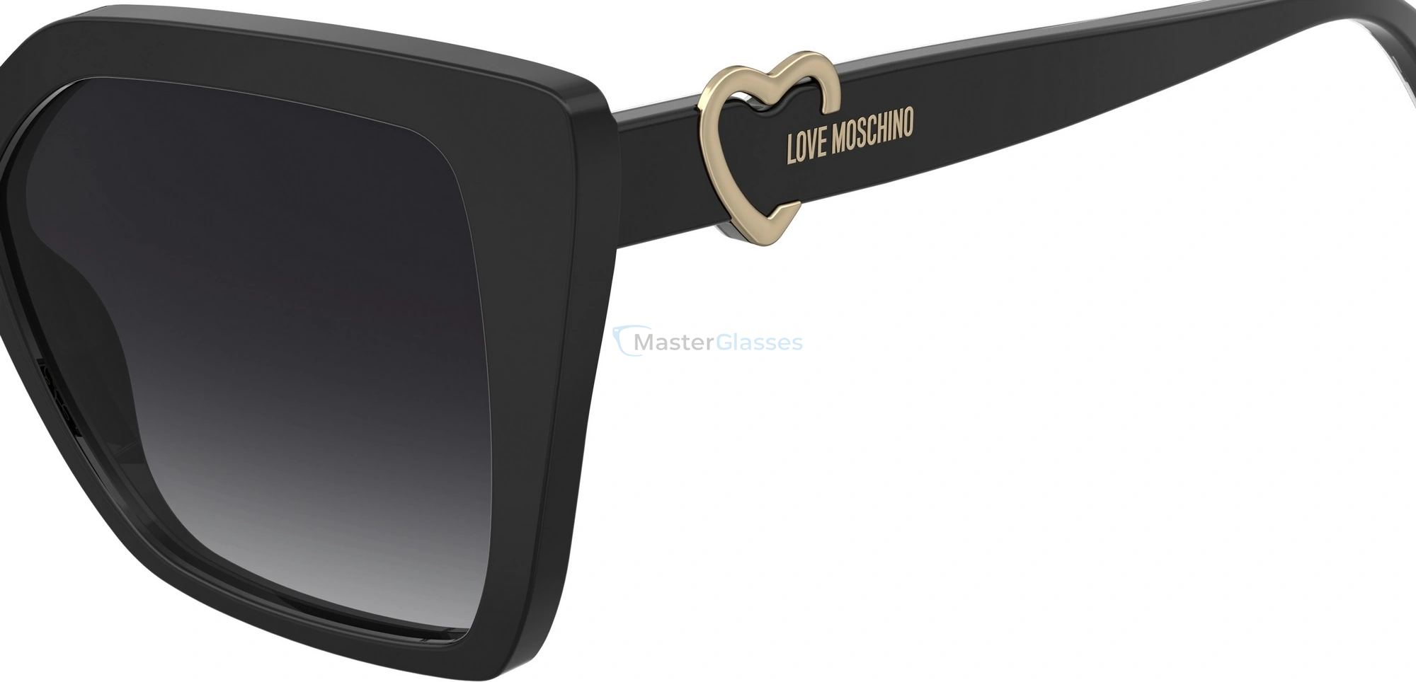   MOSCHINO LOVE MOL067/S TAY Black Pattern White