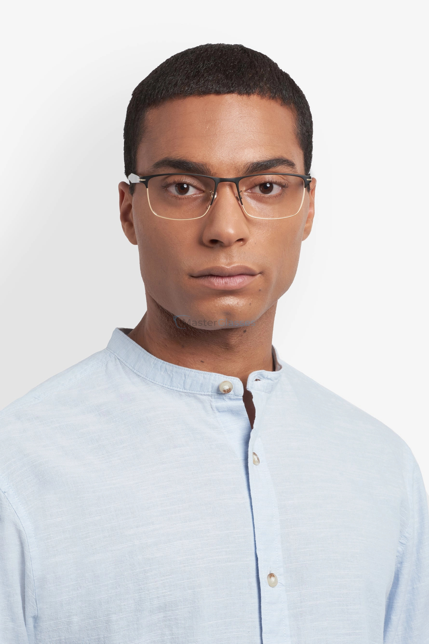  DAVID BECKHAM DB 1209 I46 MATTE BLACK GOLD