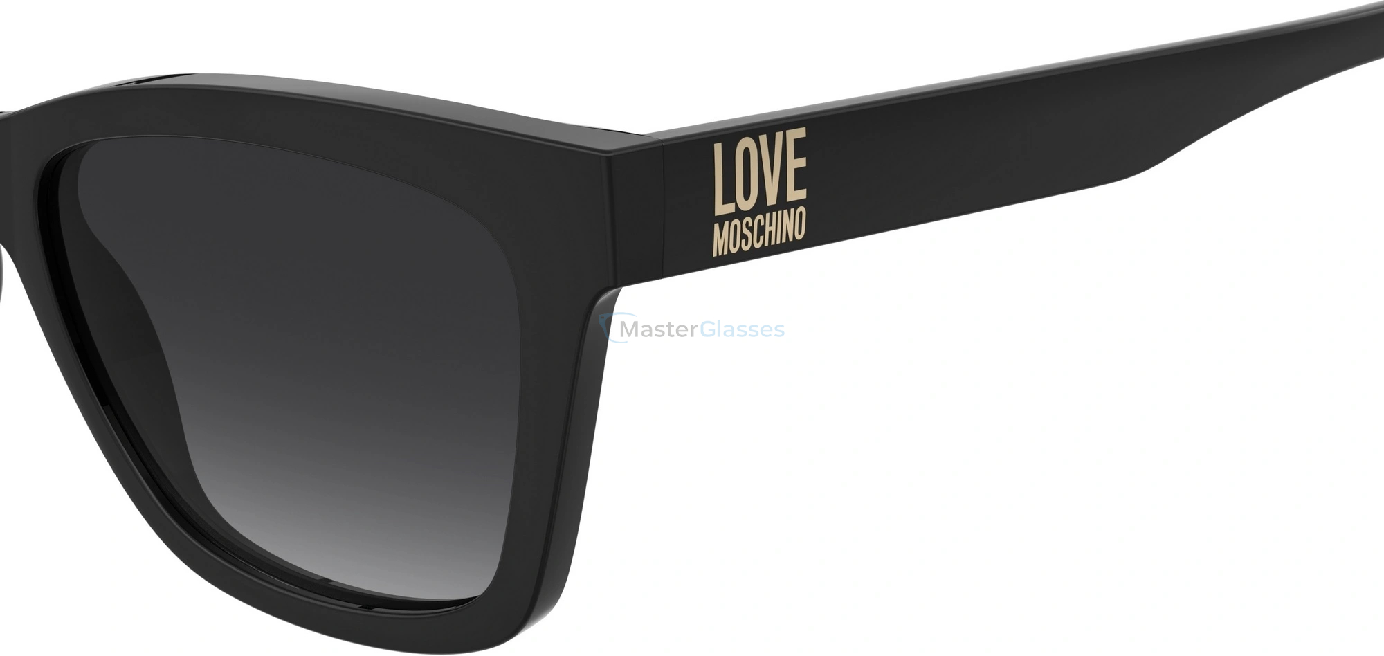   MOSCHINO LOVE MOL096/S 807 BLACK