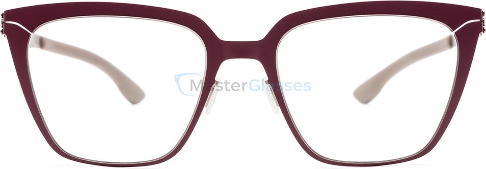 Оправа Ic! Berlin IC EVELYN DARK MAGENTA-BRONZE/NUDE 53