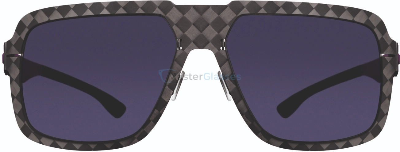 Солнцезащитные очки Ic! Berlin IA AMG 15 MEDIAN NIGHT/SHINY-AUBERGINE?-CROCUS? 60