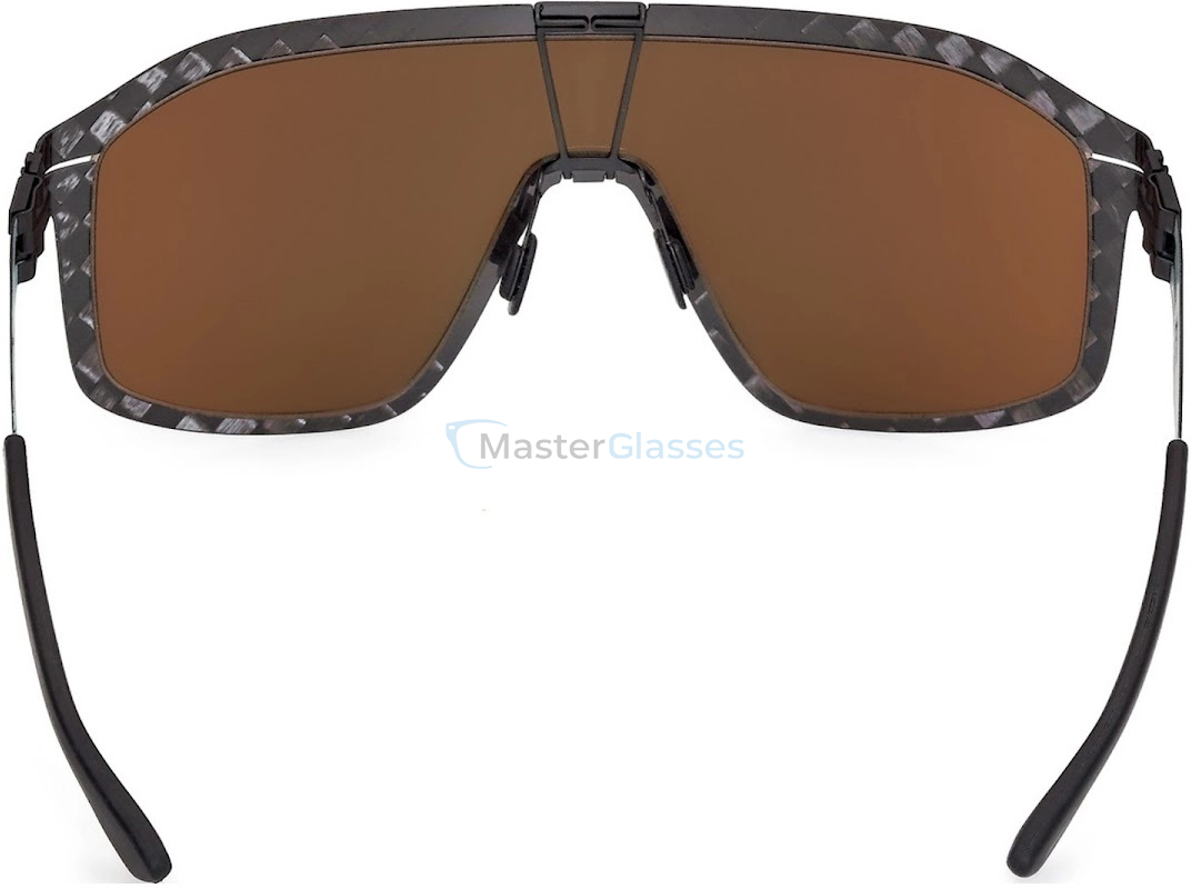 Солнцезащитные очки Ic! Berlin IA AMG 19 SHIELD TWILL NIGHT 45/BLACK?-VENICE GREEN? 00