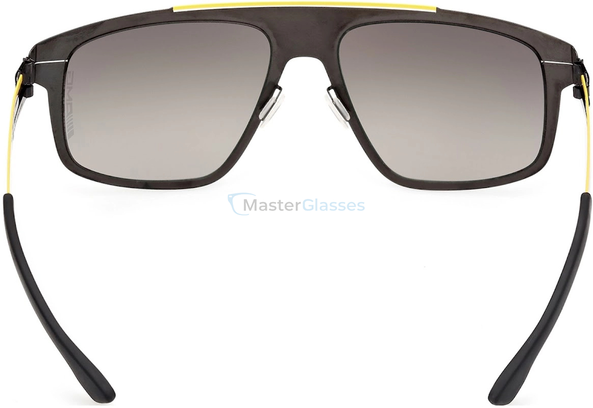 Солнцезащитные очки Ic! Berlin IA AMG 11 YELLOW BRIDGE-GUN-METAL/YELLOW POP-GUN-METAL 60