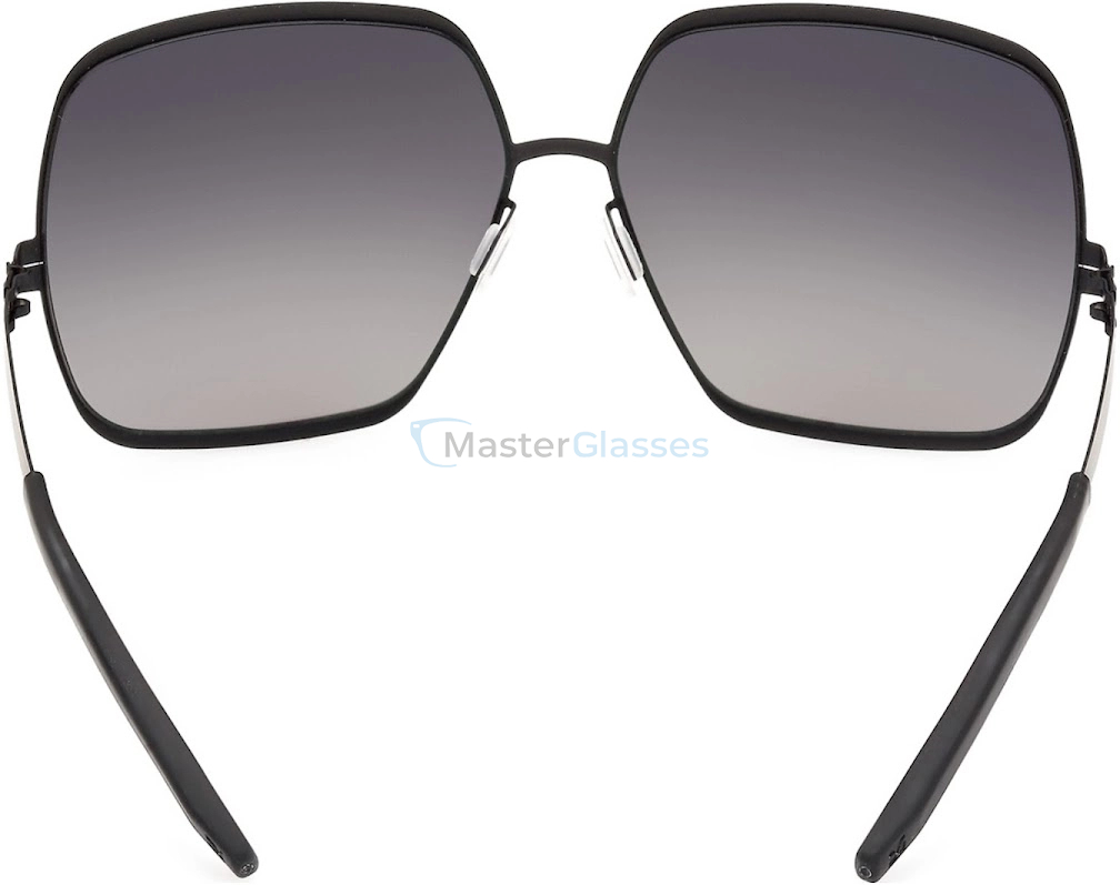 Солнцезащитные очки Ic! Berlin IC ANGELINA T. BLACK/BLACK TO GREY 62