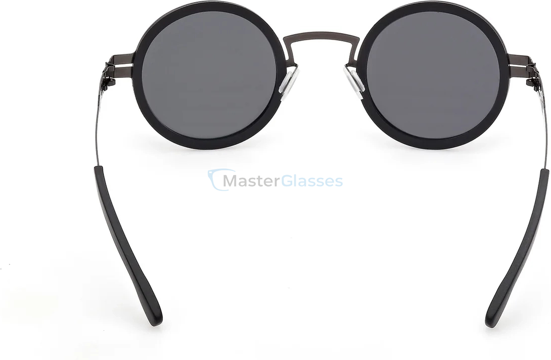   Ic! Berlin IC BENT GUN-METAL-BLACK-ROUGH/BLACK-MATT 43