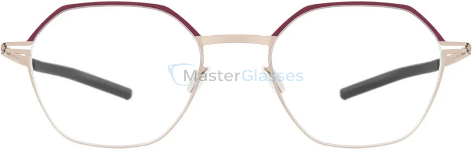 Оправа Ic! Berlin IC MALOJA DARK MAGENTA POP-BRONZE/BLACK 48