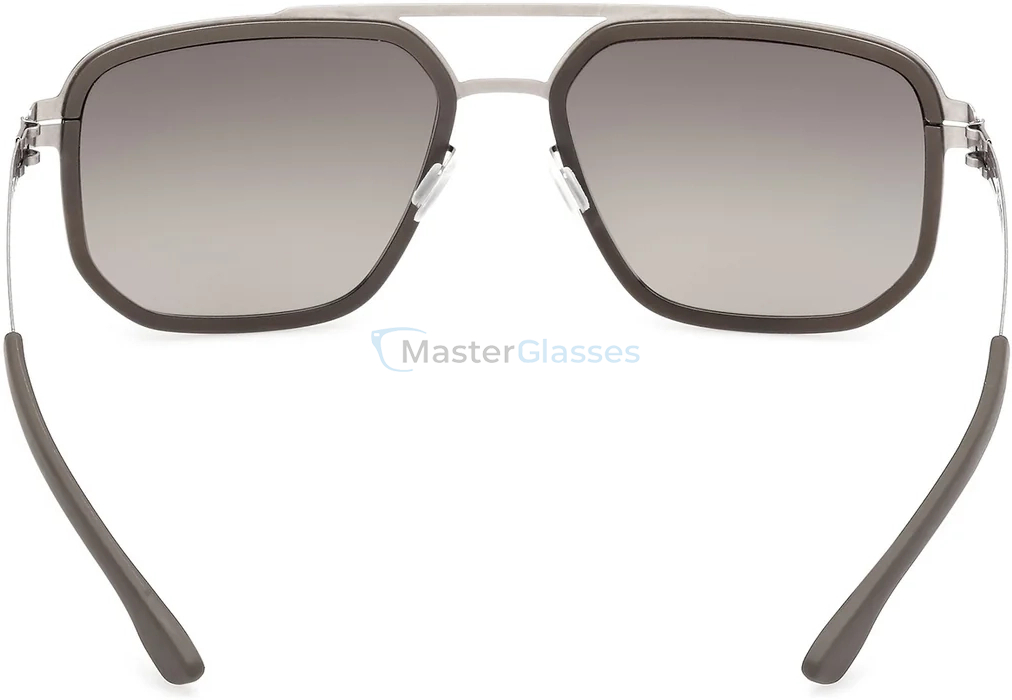 Солнцезащитные очки Ic! Berlin IC TANTAL ROUGH-GRAPHITE/WARM GREY 54
