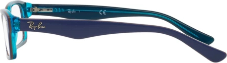  Ray-Ban RY1530 3587 Top Blue On Azure Transp