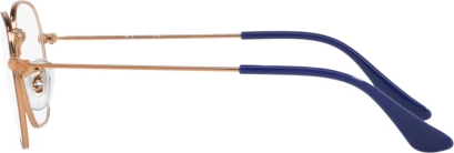  Ray-Ban Junior Hexagonal RY9541V 4063 Copper On Blue