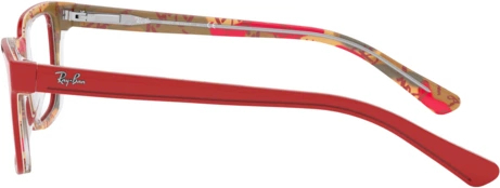  Ray-Ban RY1536 3804 Red On Texture Red Brown