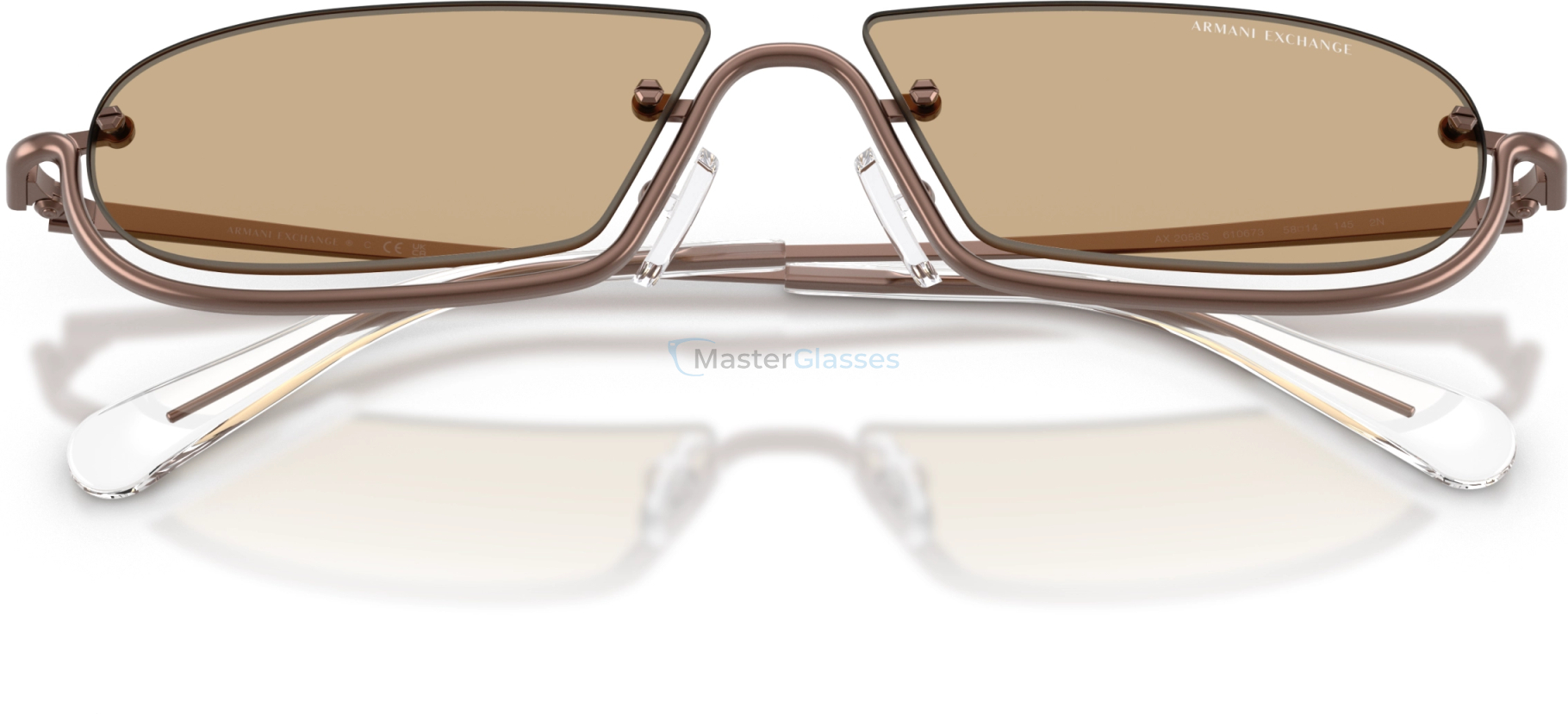 Солнцезащитные очки Armani Exchange AX2058S 610673 Copper