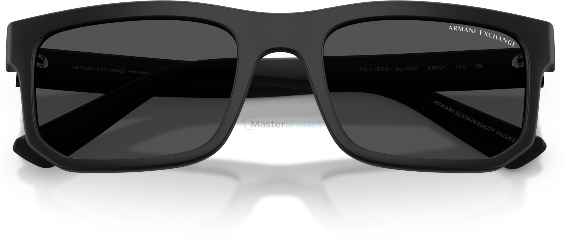   Armani Exchange AX4165S 807887 Black