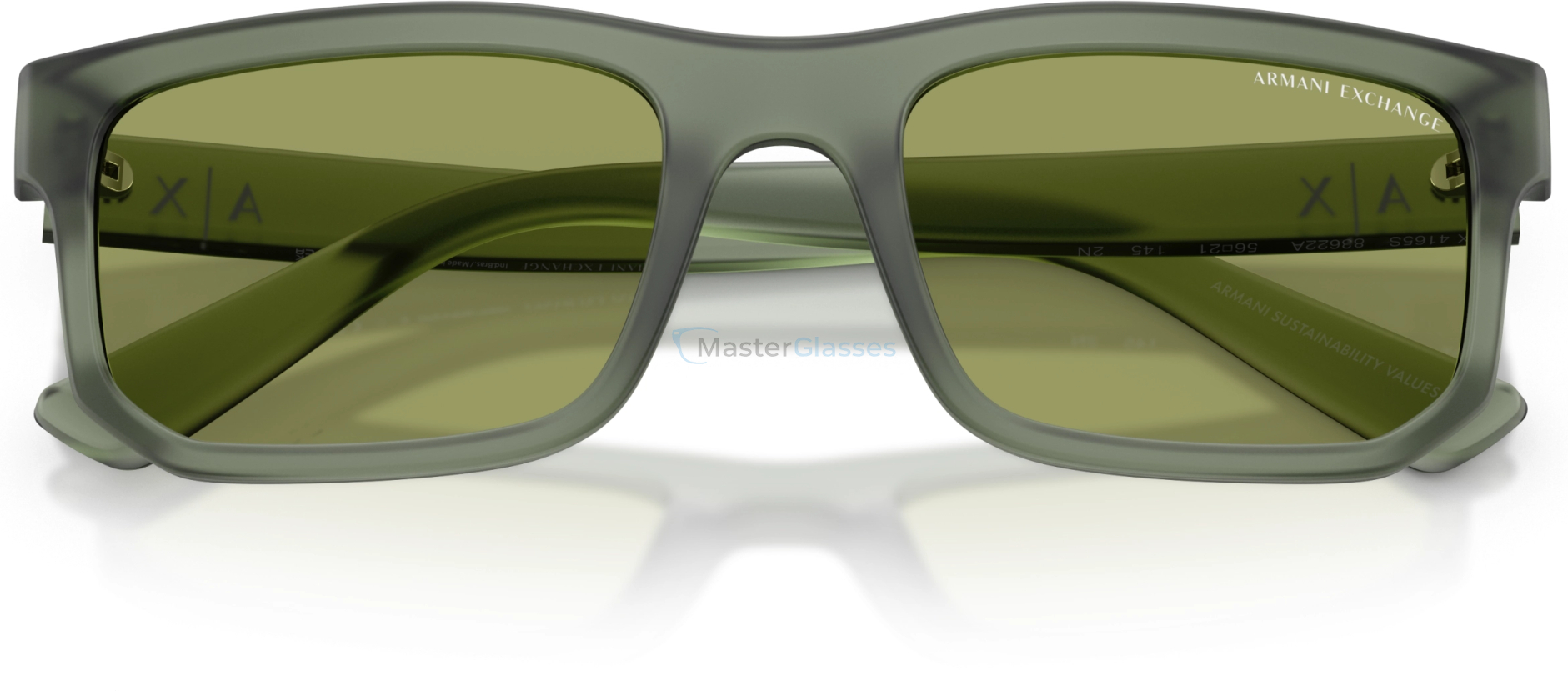 Солнцезащитные очки Armani Exchange AX4165S 83622A Green