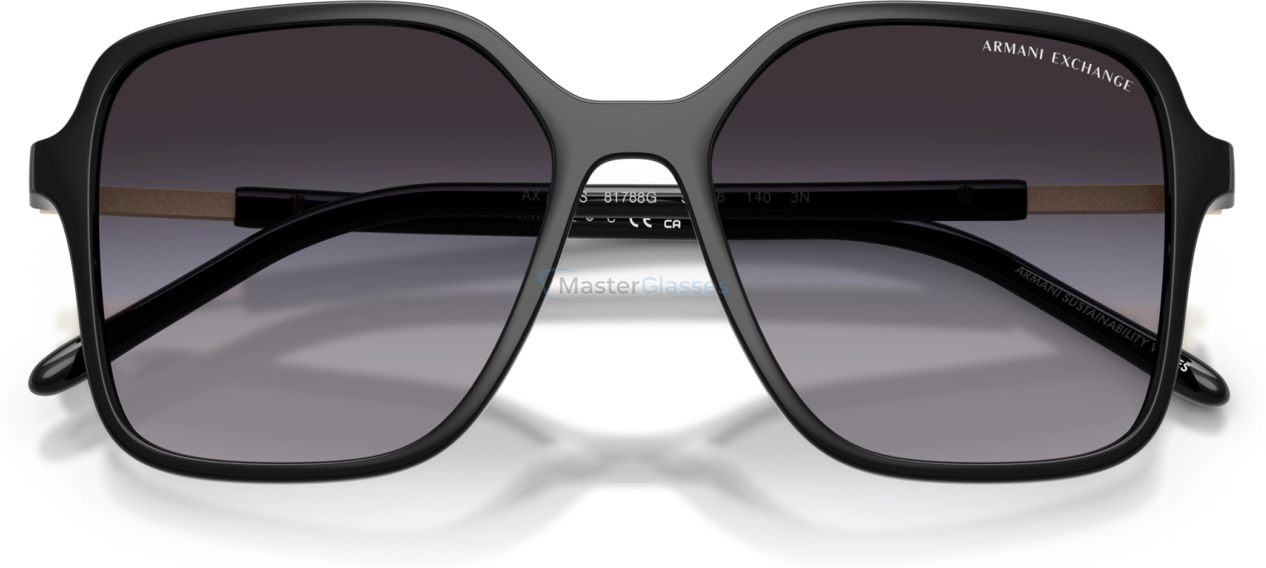 Солнцезащитные очки Armani Exchange AX4163S 81788G Black