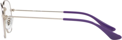  Ray-Ban Junior Hexagonal RY9541V 4061 Silver Top Violet