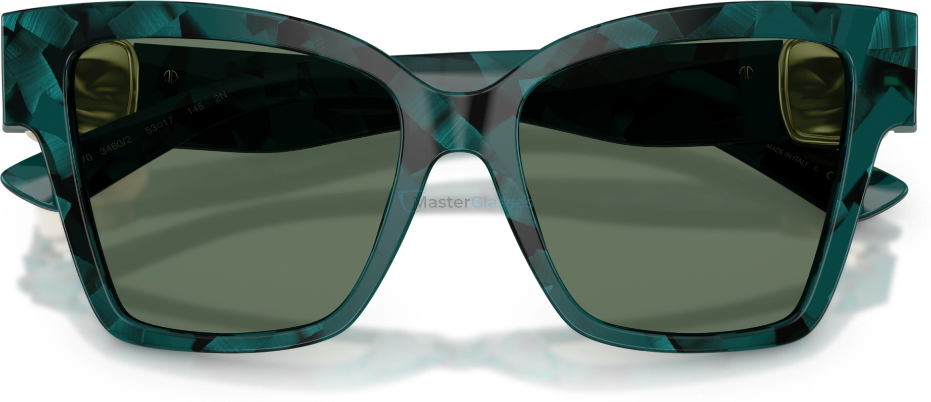 Солнцезащитные очки Dolce & Gabbana DG4470 3460/2 Green