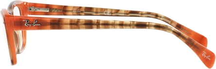  Ray-Ban RX5255 5487 Gradient Brown On Orange