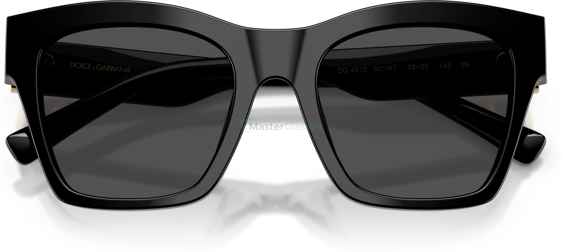 Солнцезащитные очки Dolce & Gabbana DG4512 501/87 Black
