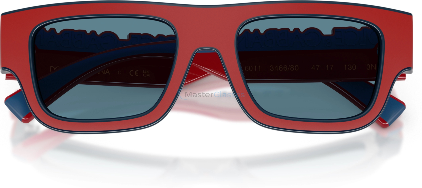 Детские солнцезащитные очки Dolce & Gabbana DX6011 346680 Red