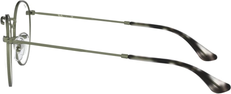 ������ Ray-Ban Round Metal RX3447V 3073 Sand Trasparent Green