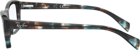  Ray-Ban RX5255 5949 Havana Opal Light Blue