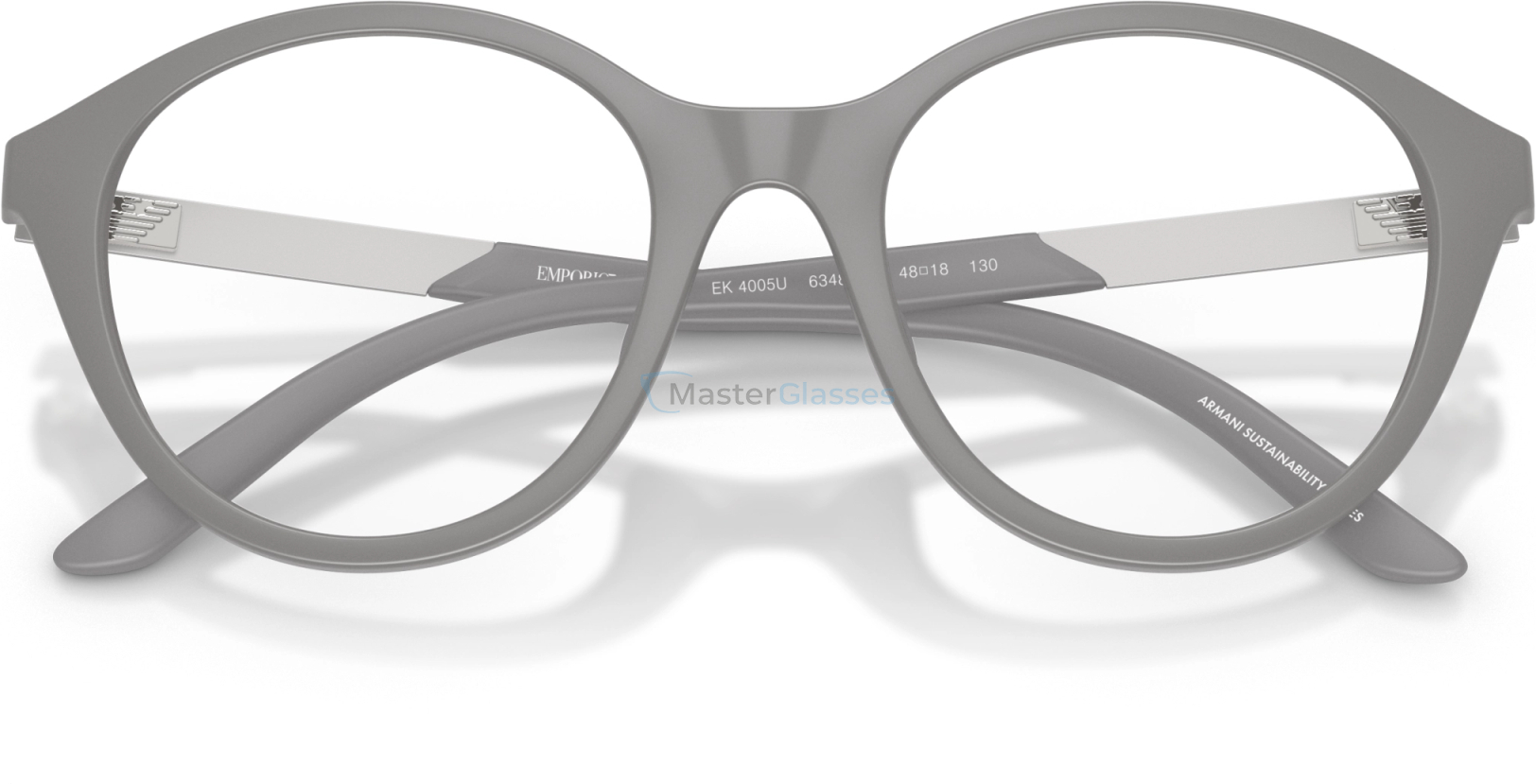 Детские солнцезащитные очки Emporio Armani EK4005U 63481W Grey