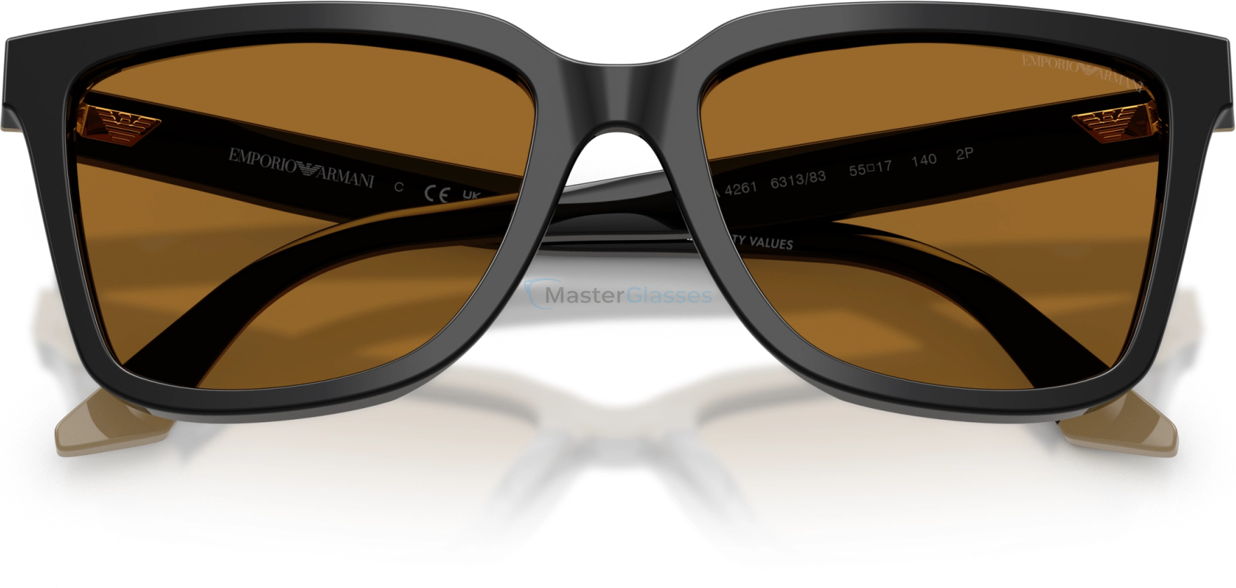 Солнцезащитные очки Emporio Armani EA4261 631383 Black