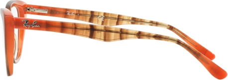  Ray-Ban RX5322 5487 Gradient Brown On Orange