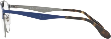  Ray-Ban RX3545V 2911 Gunmetal/matte Light Blue