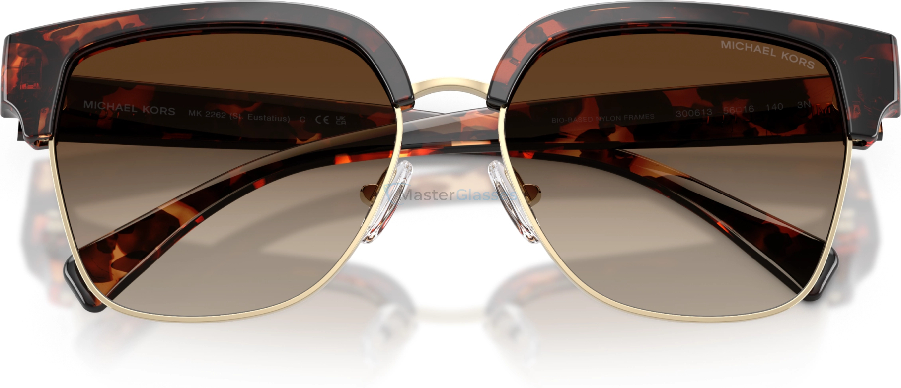 Солнцезащитные очки Michael Kors ST. EUSTATIUS MK2262 300613 Tortoise