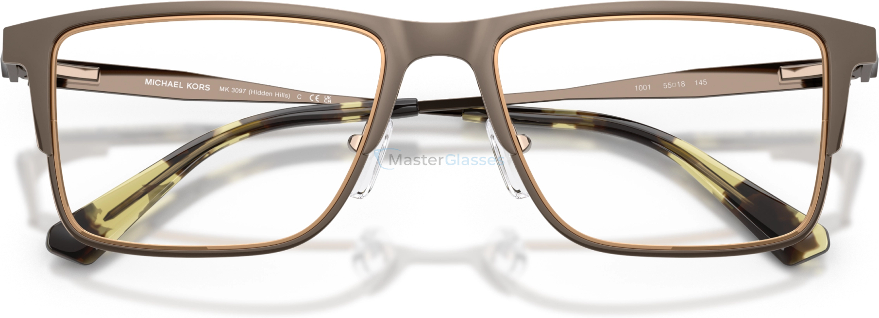 Оправа Michael Kors HIDDEN HILLS MK3097 1001 Grey