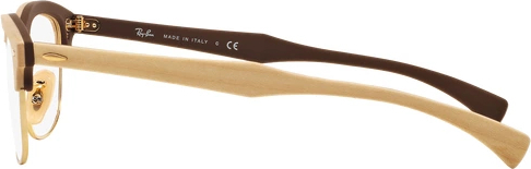  Ray-Ban Clubmaster RX5154M 5558 Maple Rubber Brown