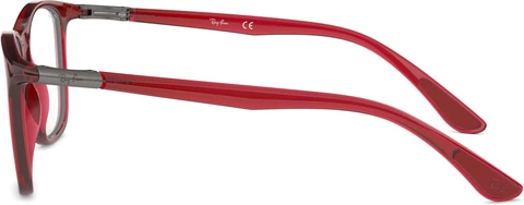  Ray-Ban RX7143 5773 Transparent Red