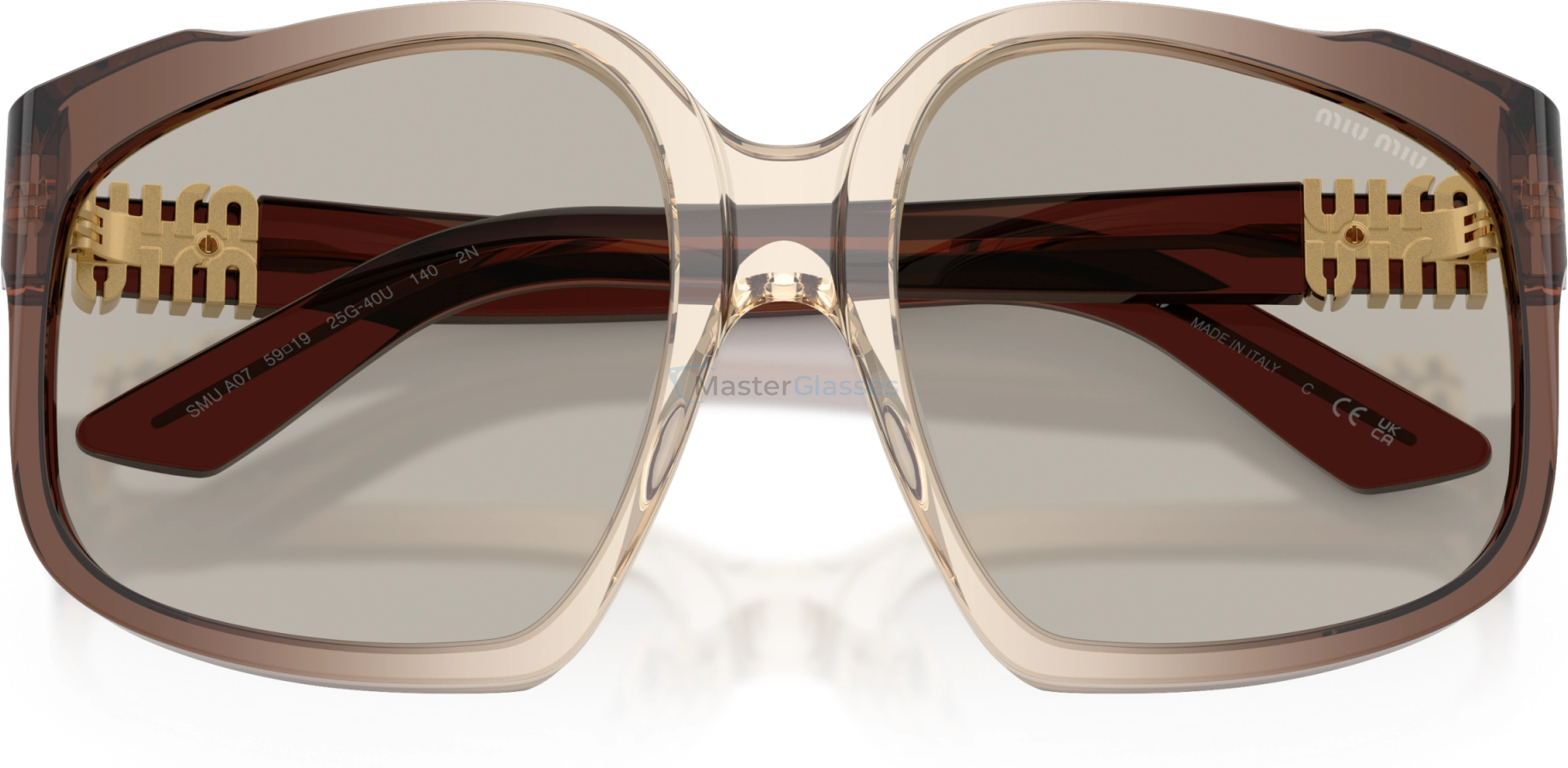   Miu Miu MU A07S 25G40U Brown