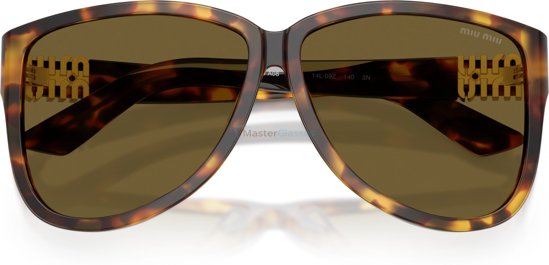   Miu Miu MU A08S 14L09Z Tortoise