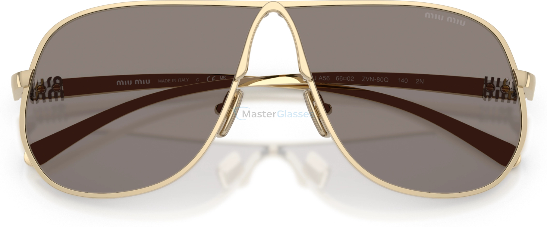   Miu Miu MU A56S ZVN80Q Gold