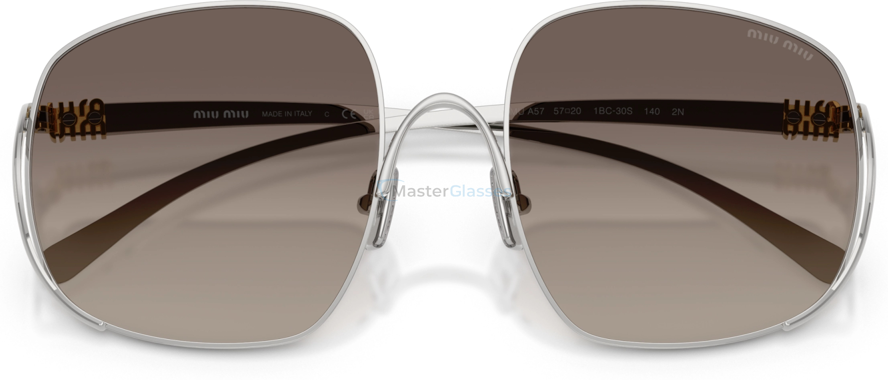 Солнцезащитные очки Miu Miu MU A57S 1BC30S Silver