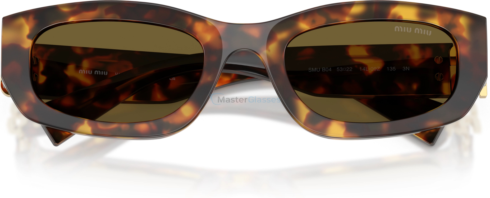 Солнцезащитные очки Miu Miu MU B04S 14L09Z Tortoise