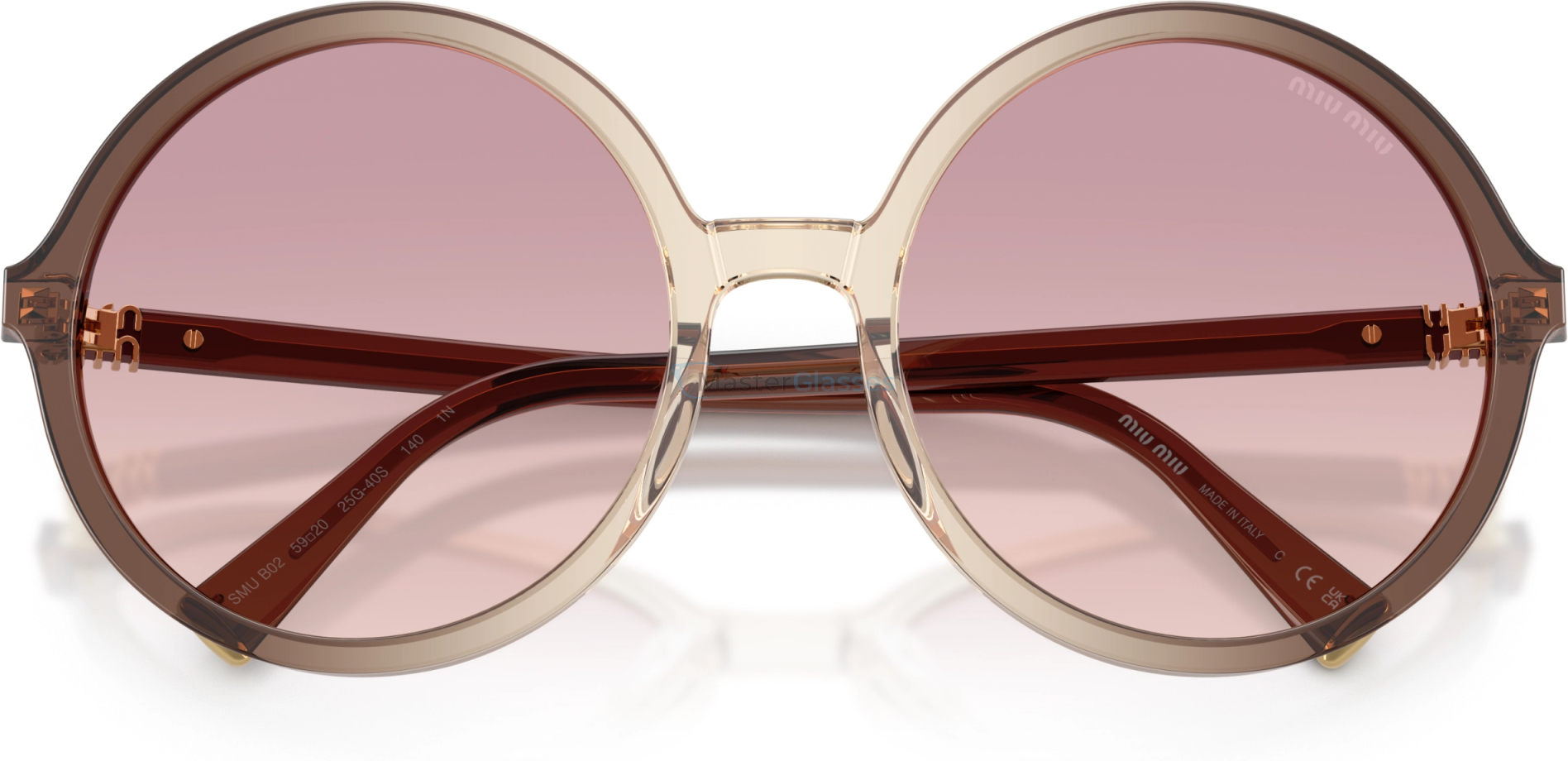 Солнцезащитные очки Miu Miu MU B02S 25G40S Brown